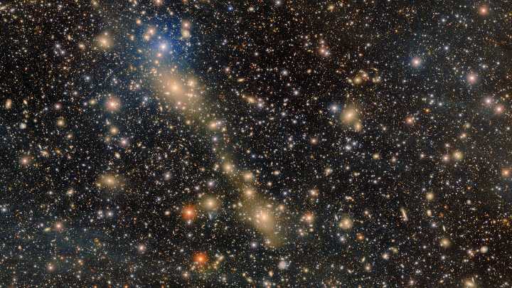Scientists capture bridge of stray stars being sucked from one galaxy to another