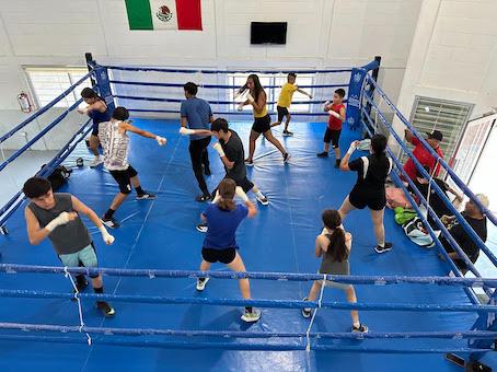 Cerro de la Cruz, gimnasio de box gracias al Presupuesto participativo