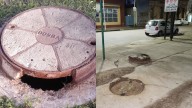 Drama en General Villegas: una adolescente cayó en una alcantarilla abierta y logró salvarse