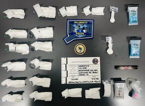 Drugs found as police conduct traffic enforcement at CT school