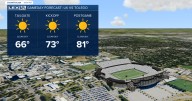 A perfect gameday forecast