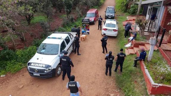 Eldorado bajo tensión con cocaína secuestrada y un policía herido