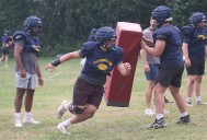 Barrington High School football preps for plenty of away games this season