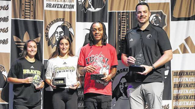 Pepe Pugliese, Haskell named UNCP’s Athletes of the Year