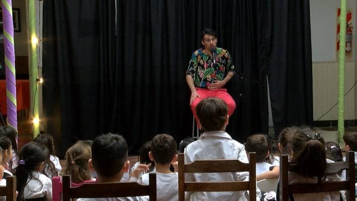 Juan Tapia, narrador de cuentos: “Cuando la historia empieza a funcionar, todos tenemos la misma mirada”