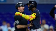 Escándalo en la MLB: Ronald Acuña desató un caos en Miami en el partido entre Braves y Marlins