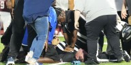 High school football referee hailed as hero after performing CPR on official who collapsed on field, resuscitating him twice