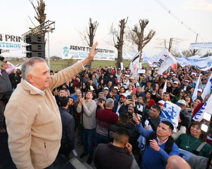"Flancito Sánchez tiene miedo, mi candidatura ya está aceptada por la Justicia Electoral", dijo Jaldo