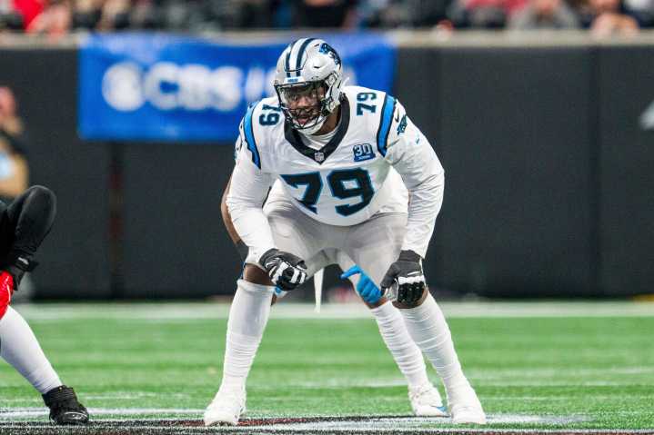 Panthers starting left tackle Ickey Ekwonu has appendectomy and is day to day ahead of season opener