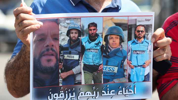Anuncian protesta mundial por asesinato de periodistas en Gaza