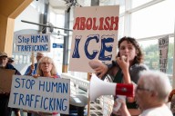 Vermonters demand action on ICE transfers at airport meeting