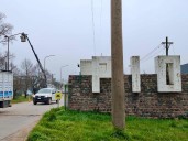 Avanza la colocación de nueva luminaria LED en el PIO I