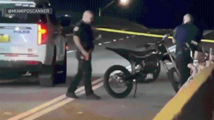 Dirt bike rider, 14, arrested in fatal crash with cyclist on Rickenbacker Causeway