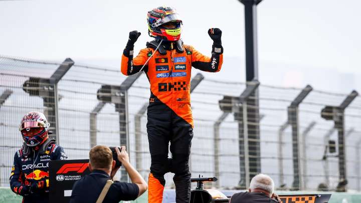 Drama de Norris en Zandvoort: el McLaren le deja tirado a falta de 7 vueltas en otra victoria de Piastri