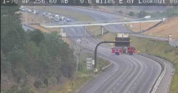 Interstate 70, Highway 40 close in both directions from Morrison to Lookout Mountain exits due to semi fire