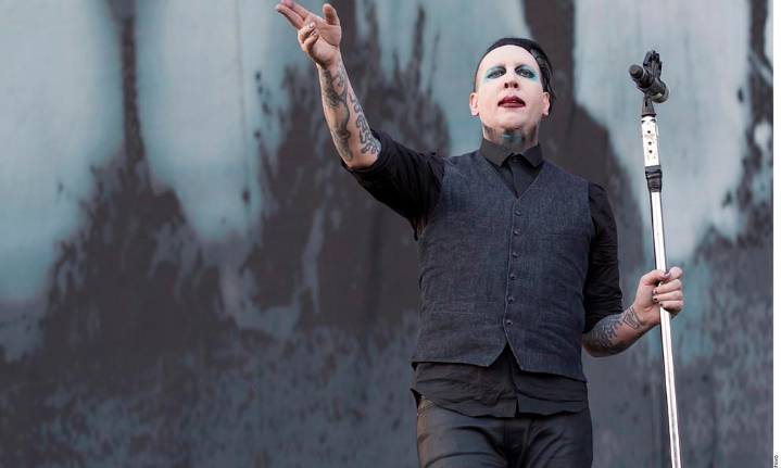 Marilyn Manson se presenta en la Feria Nacional Potosina