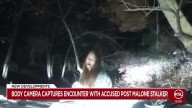 Body camera footage captures Post Malone's accused stalker as woman awaits court hearing