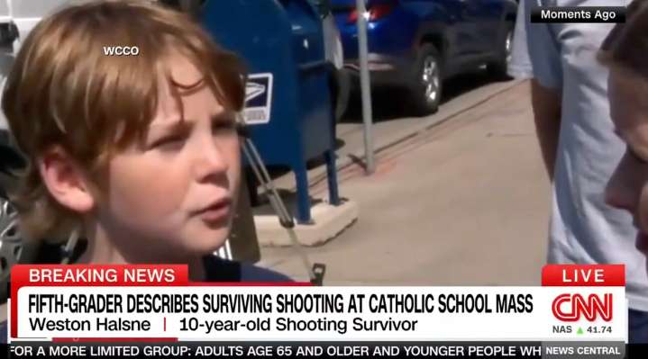 ‘It Was Really Scary’: 5th Grader Shares Heartbreaking Story of Church Attack