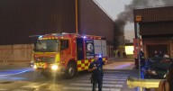 Incendio en un transformador eléctrico en Parque Corredor de Torrejón de Ardoz