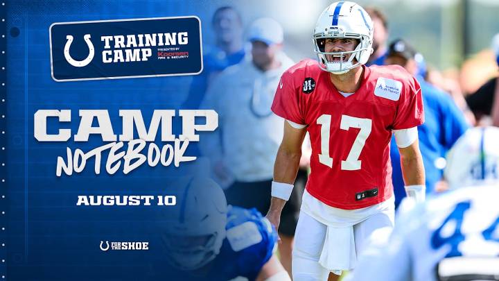 Training Camp Notebook: Shane Steichen reveals plan for Daniel Jones, Anthony Richardson Sr., starters in preseason game vs. Packers