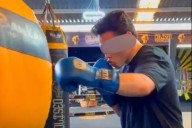 JC Chávez Jr., el boxeador reaparece entrenando tras libertad condicional