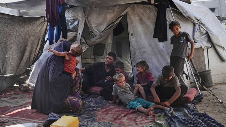 How one Gaza family dedicates each day to finding enough food to survive