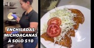 Critican a restaurante de EU por vender enchiladas michoacanas que no lo parecen