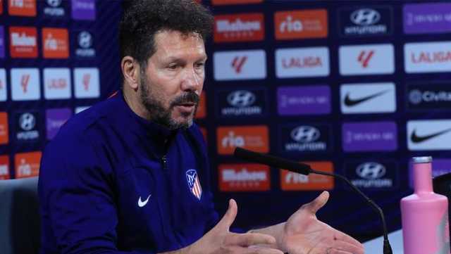 Simeone: «Hemos hecho méritos para ganar»