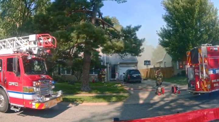 Pet dies after dog starts fire trying to get to treats on stove in Overland Park home