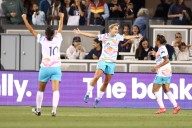 Wave overwhelm Bay FC, climb to second in NWSL standings