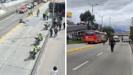 Video | Esto se sabe sobre trágico accidente en Bogotá: motociclista fue arrollado - Canal 1