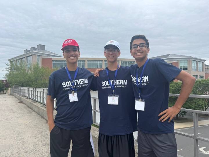 CT triplets head down different career paths at same university