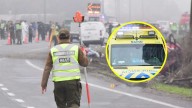 Neumático reventó y cabina se incendió: Conductor de camión pierde la vida en trágico accidente en Ruta 5
