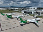 Mexicana de Aviación estrena avión Embraer E‑195 con destino a Tulum