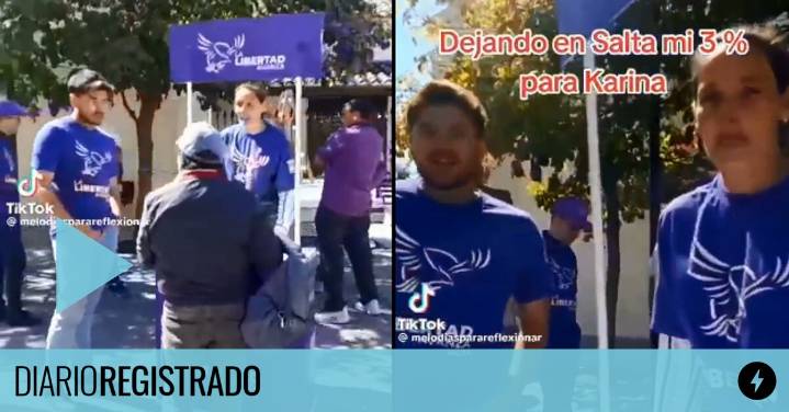 Terrible chicana en la cara de libertarios: ''El 97 por ciento del país está con Javier... el 3 se lo dejamos a Karina''