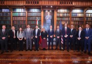 Rosa Icela recibe a delegación de EU