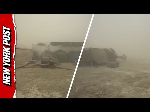 Wild Dust Storm Wreaks Havoc At Burning Man Festival As Campsites Are Blown Away