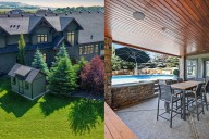 A huge $5M home listed just outside Calgary has the BEST pool
