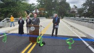 The new Kahkwa Bridge in west Erie is now open