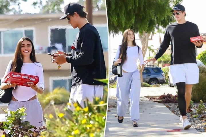 Madison Beer, Chargers QB Justin Herbert fuel romance rumors with low