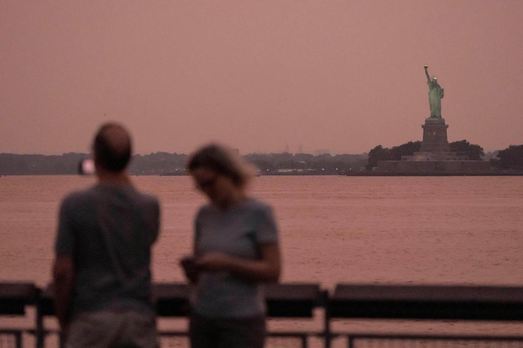 As Canada wildfires choke US with smoke, Republicans demand action
