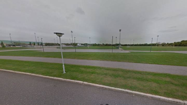 Reckless driver arrested for crashing near group playing football