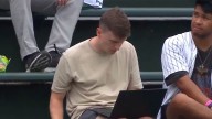 Cubs Fan Goes Viral for Working on His Laptop In Bleachers During Game