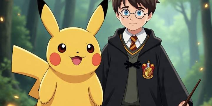Cómo se vería Pikachu si fuera parte del universo de Harry Potter