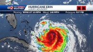 Erin bringing life-threatening surf, rip currents to East Coast