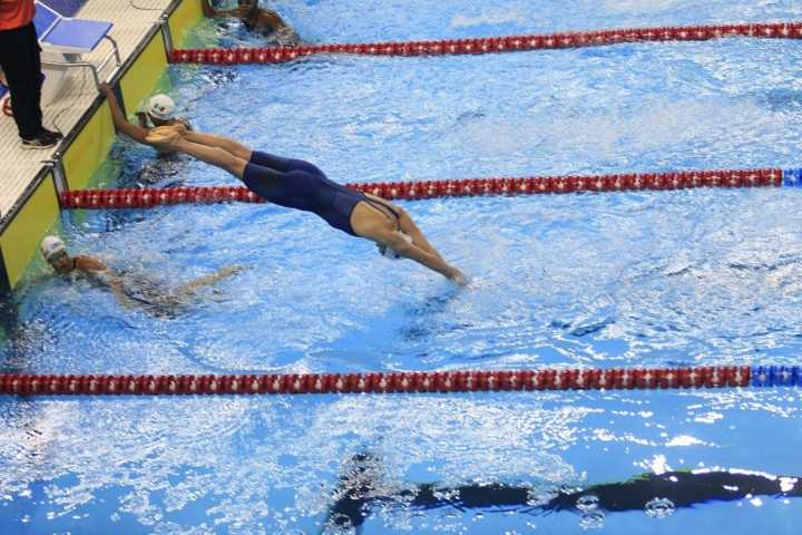 María Yegres logró su mejor marca del año en 200 libres y ganó la medalla de plata en Asunción