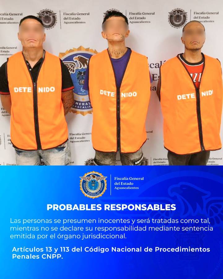 Llevan a juicio a los tres delincuentes que asaltaron a un chofer de plataforma en Jesús María
