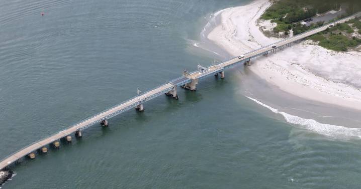 Wind-driven waves lead to temporary Townsends Inlet Bridge closure