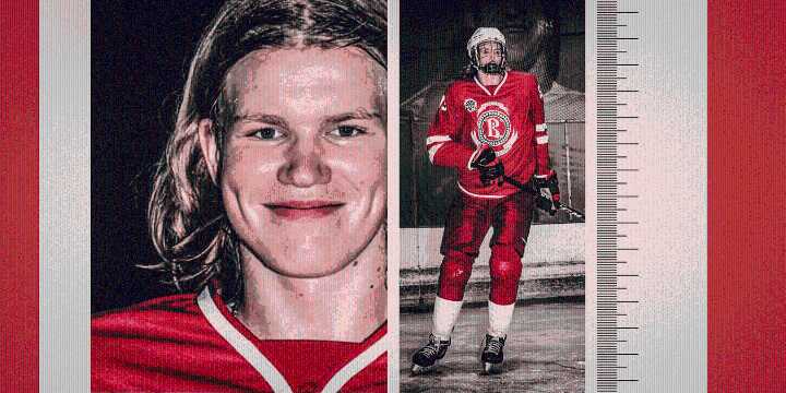 The biggest hockey player on Earth is a 7-foot-tall teenager from Moldova