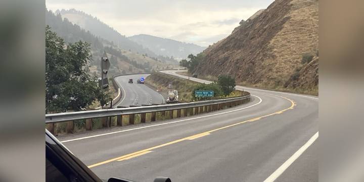 Semi leaking hazardous material closes Colorado highways in both directions